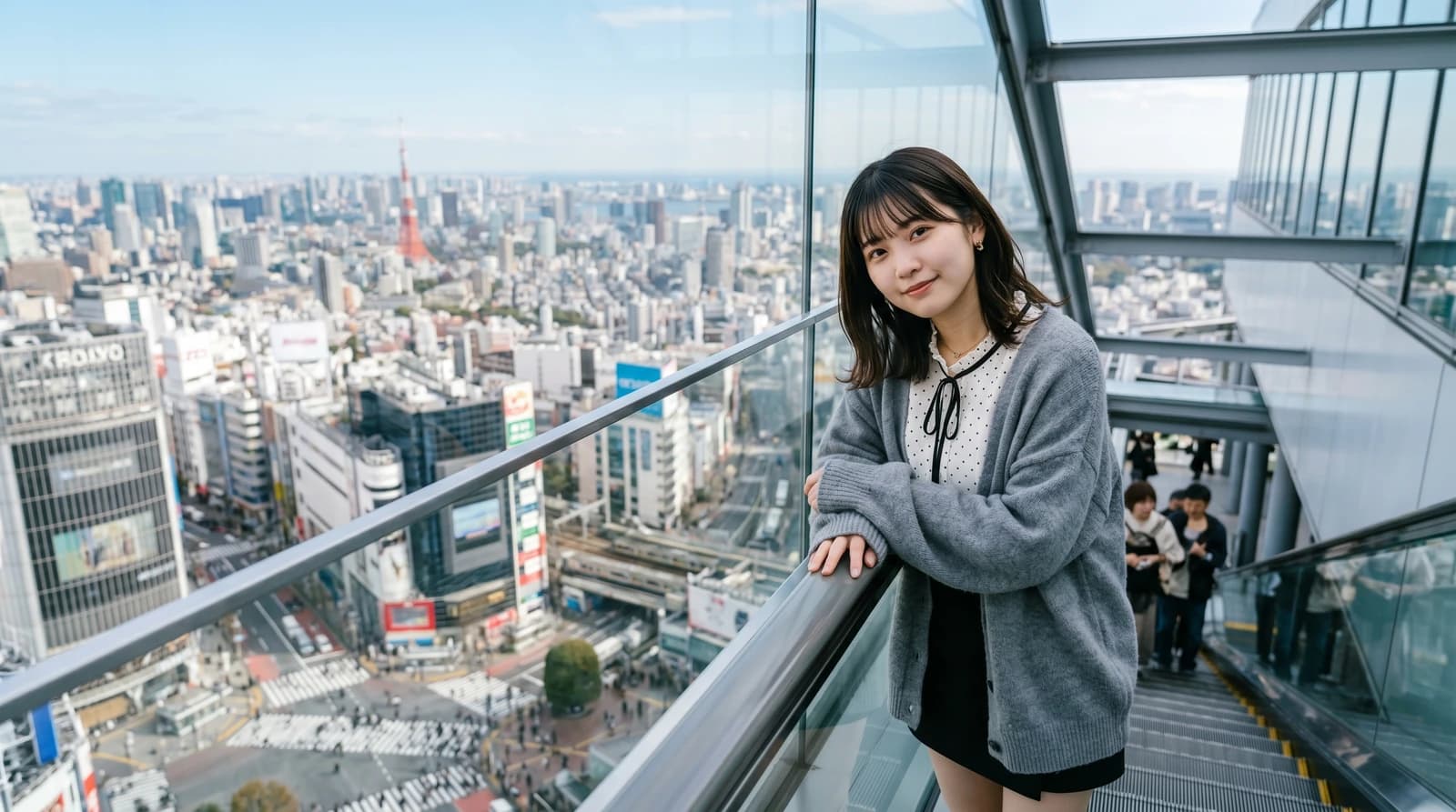 Above the Urban Blue